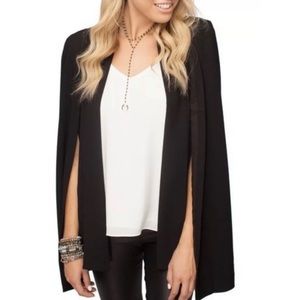 Buddy Love King Black Cape Jacket